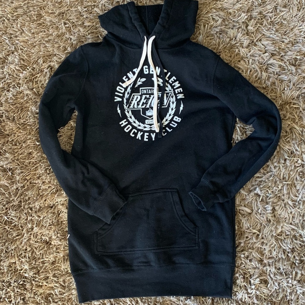 Ontario reign long fitted hoodie